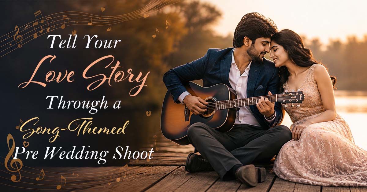 Tell Your Love Story Through a Song-Themed Pre-Wedding Shoot